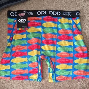 ODD BOXER BRIEFS x Swedish Fish Mens Novelty Boxer Briefs XL